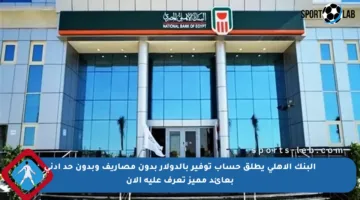 البنك الأهلي يطلق حساب توفير بالدولار بدون مصاريف وبدون حد أدنى بعائد مميز تعرف عليه الآن